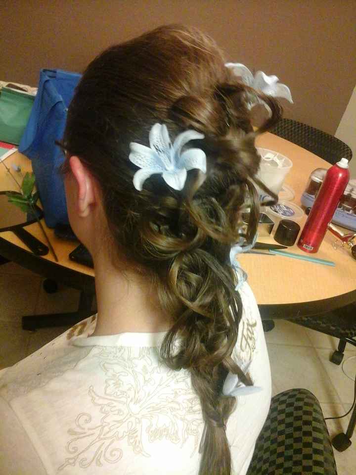 TERRIBLE hair trial last night...