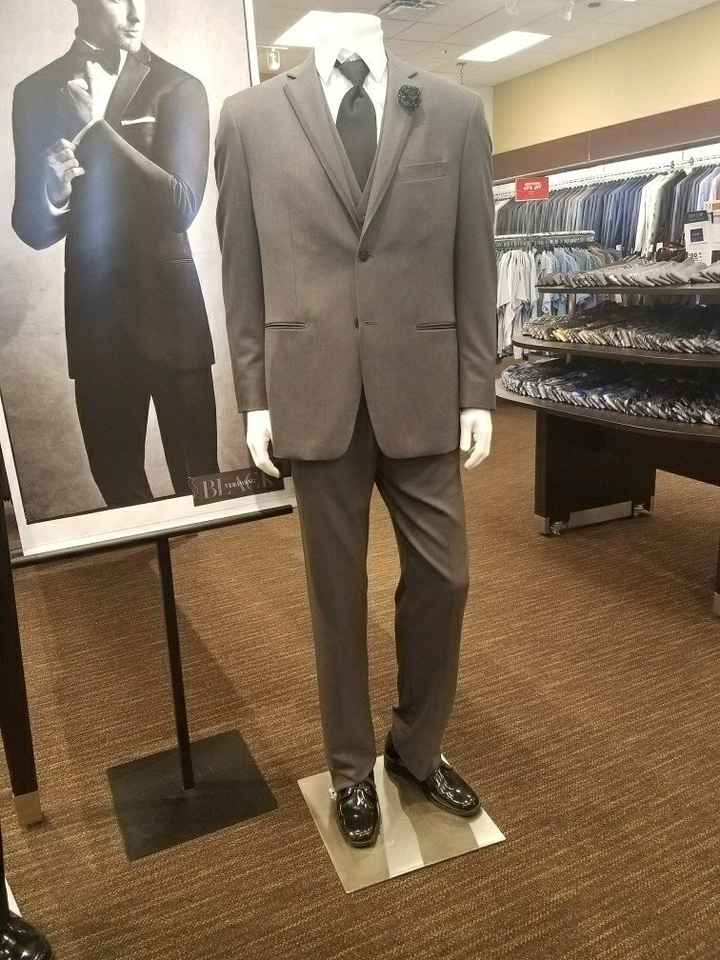 Grey suits!
