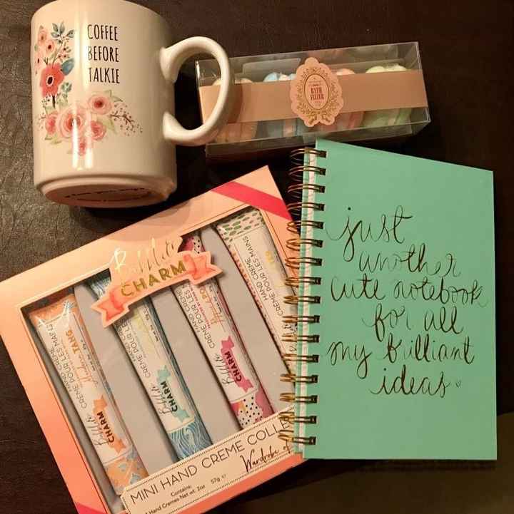 Bridesmaid gift ideas