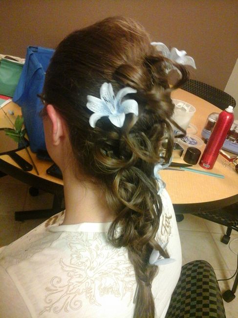 TERRIBLE hair trial last night...