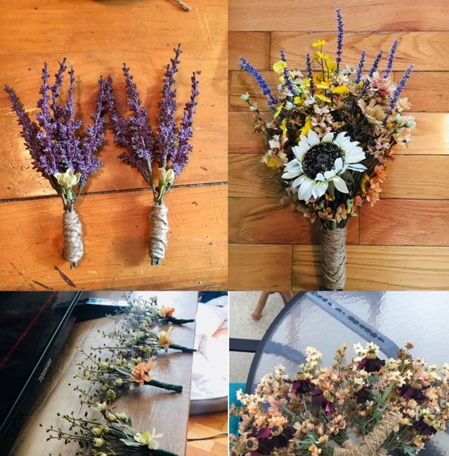 Bouquets and corsages and boutonnieres: Is anyone DIYing? - 1