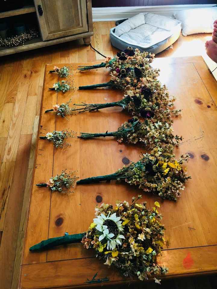 Mine is at the bottom, the rest are the bridal parties.