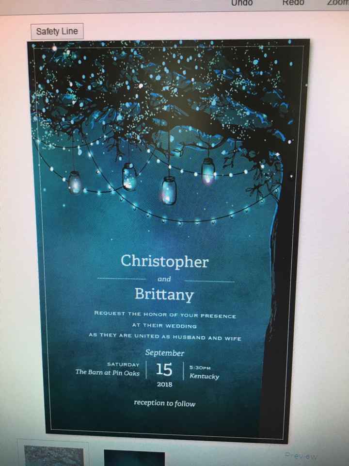Which invitations?