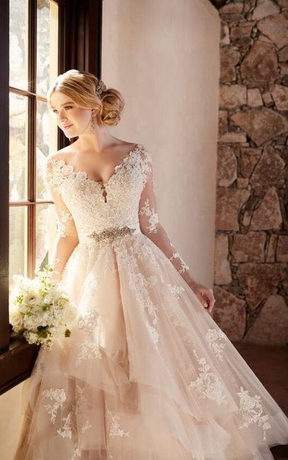 Wedding Sample Sizes -- Long sleeves