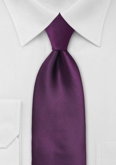 Tie - Davids Bridal Plum