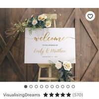 Wedding signs - 1