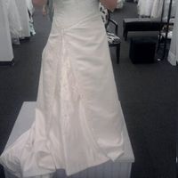 Show me your dress with you vs the model!