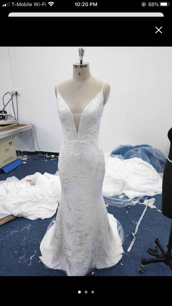 Panicking hard about my dress!!!! Or am i being crazy haha? - 1