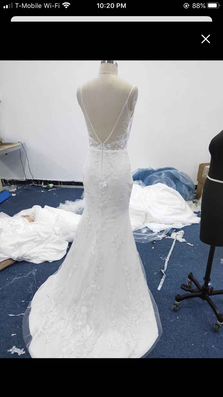 Panicking hard about my dress!!!! Or am i being crazy haha? - 2