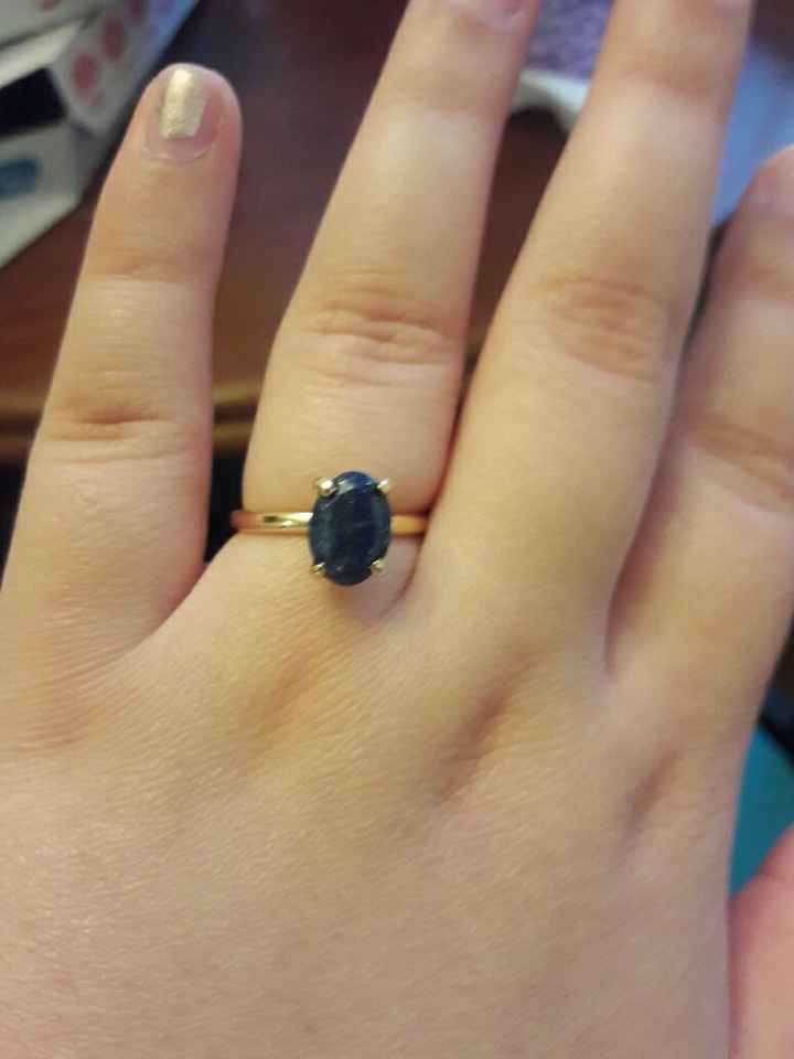 Let's see your engagement rings