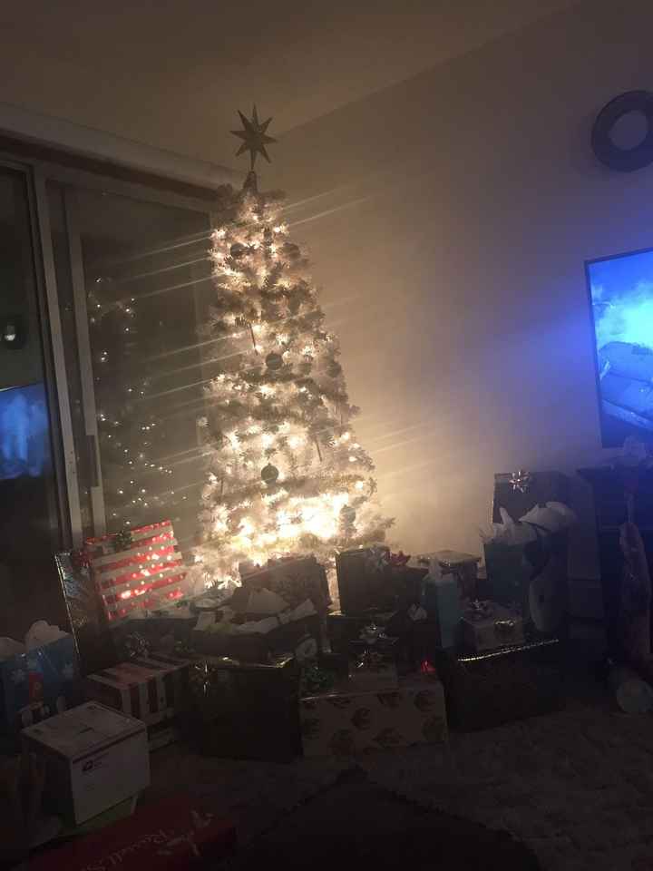 NWR: Finally finished decorating our first Christmas tree!!