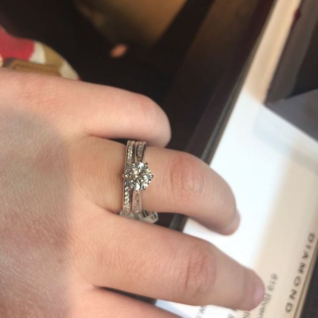Lets see those beautiful engagement rings