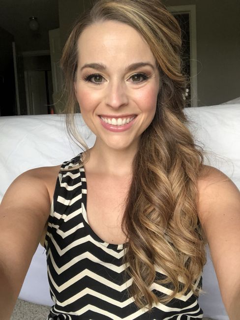 Hair and makeup trial! - 2