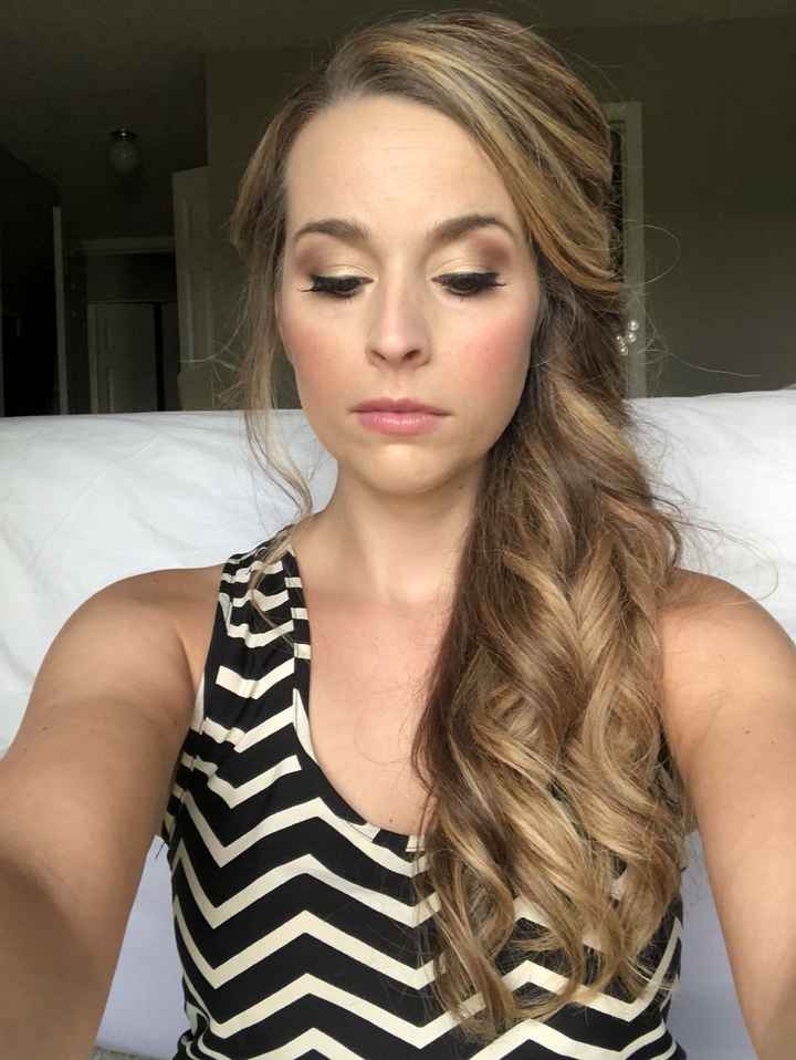 Hair and makeup trial! - 1