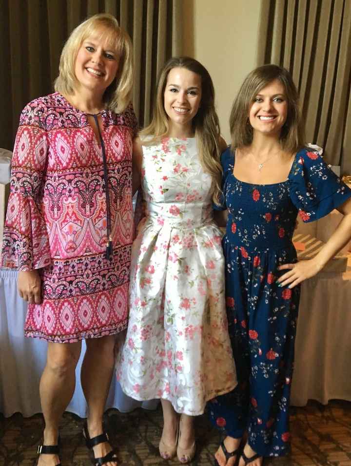 Show me what you and your girls wore to your bridal shower!! :) - 1