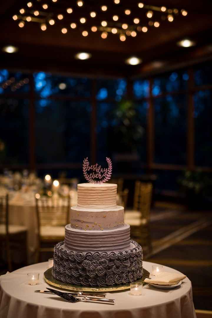 the cake