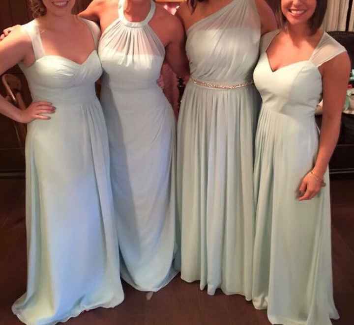  Mix and match Bill Levkoff dresses - 1