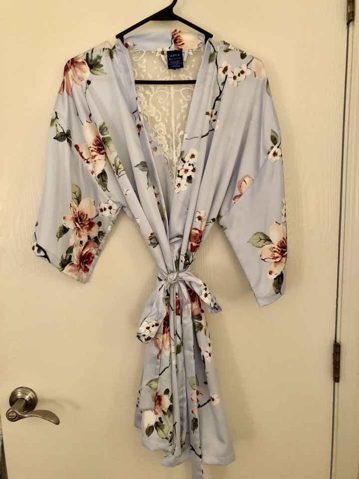 Bridesmaid robes? - 1