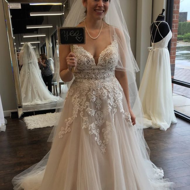 How long did it take for your dress to come in? - 1