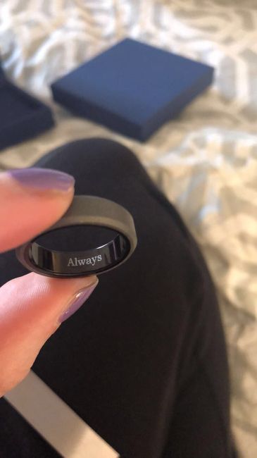 Our rings are in! - 2