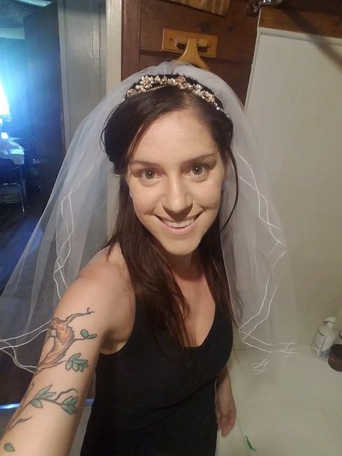 Ponytail and minimal makeup? - 1