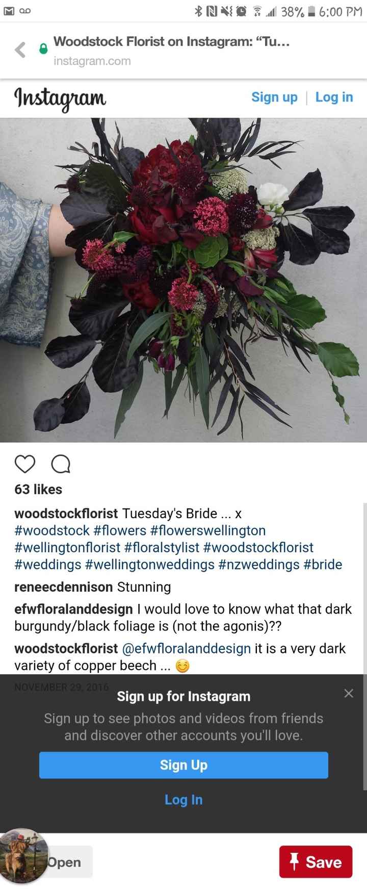 Non-flower elements in your bouquet - 1