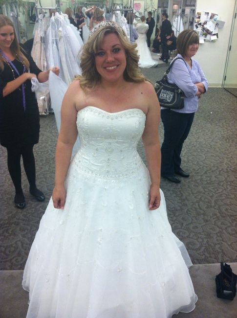Spin-off! Show me your David's Bridal gowns!