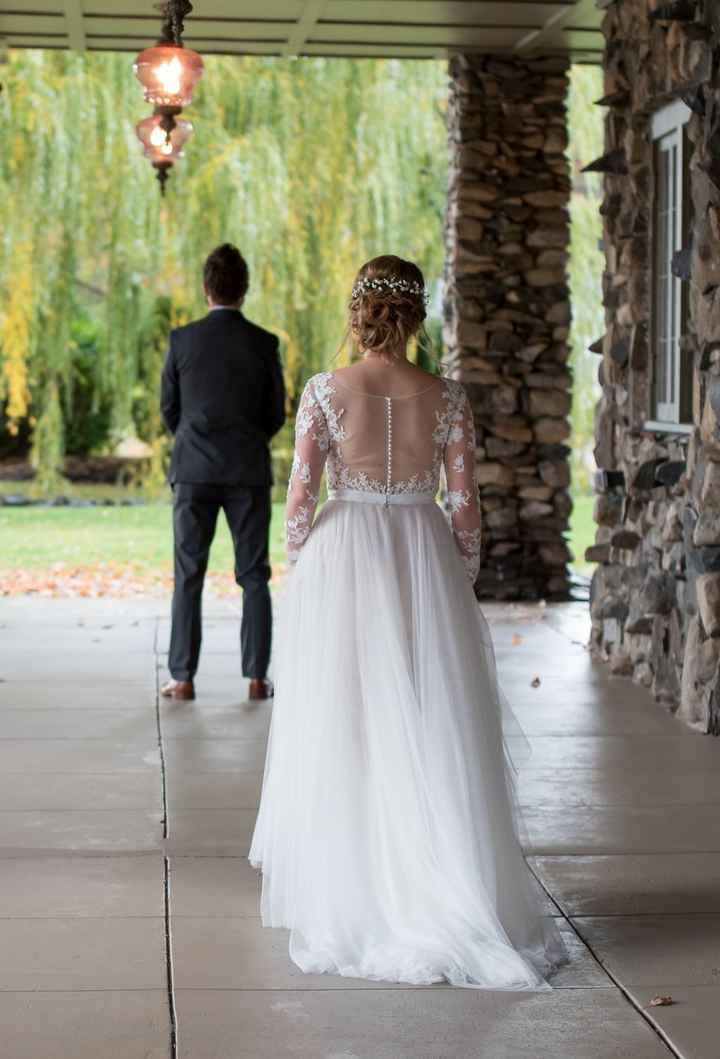 Did you add any sleeves/straps to your dress?