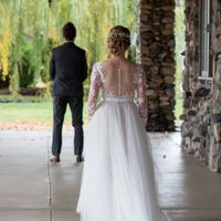 Did you add any sleeves/straps to your dress?