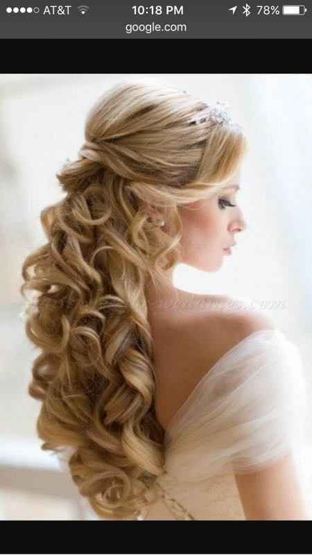 Should I wear my hair down or up with this dress?