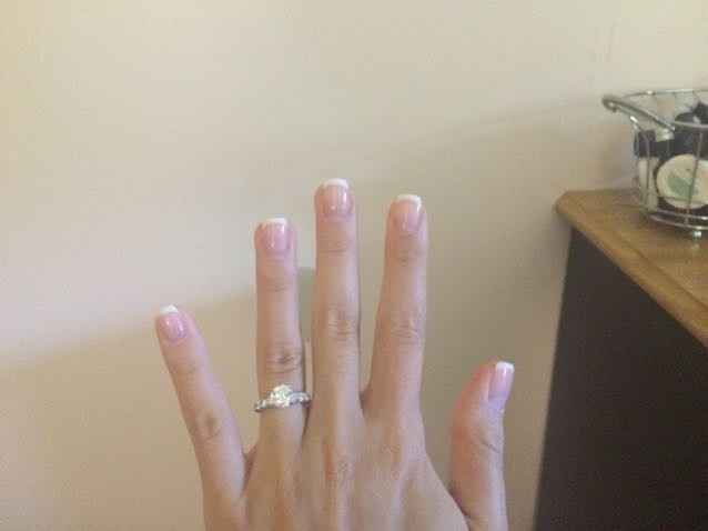 Let's see those wedding nails?