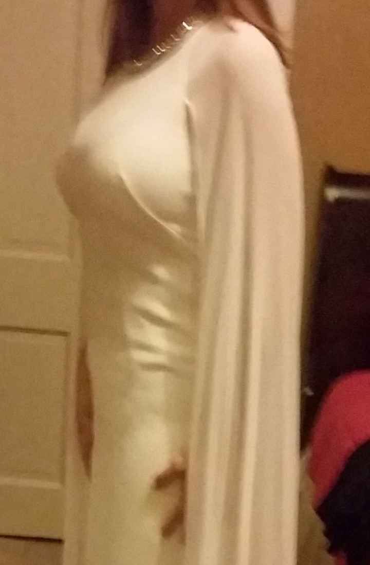 Coming out from lurking status with dress panic