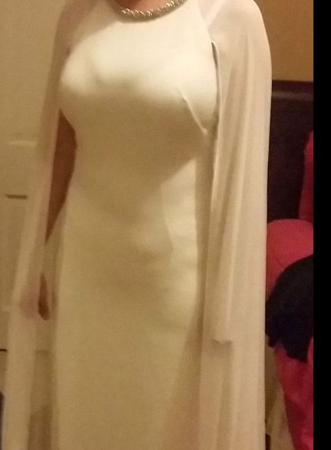 Coming out from lurking status with dress panic