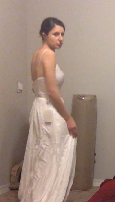 my simple ballerina-like dress