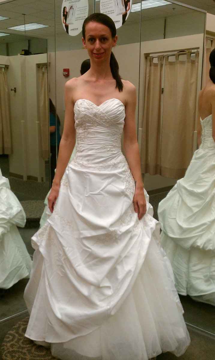 David's Bridal Brides - POST PICS OF YOUR DRESS!!!