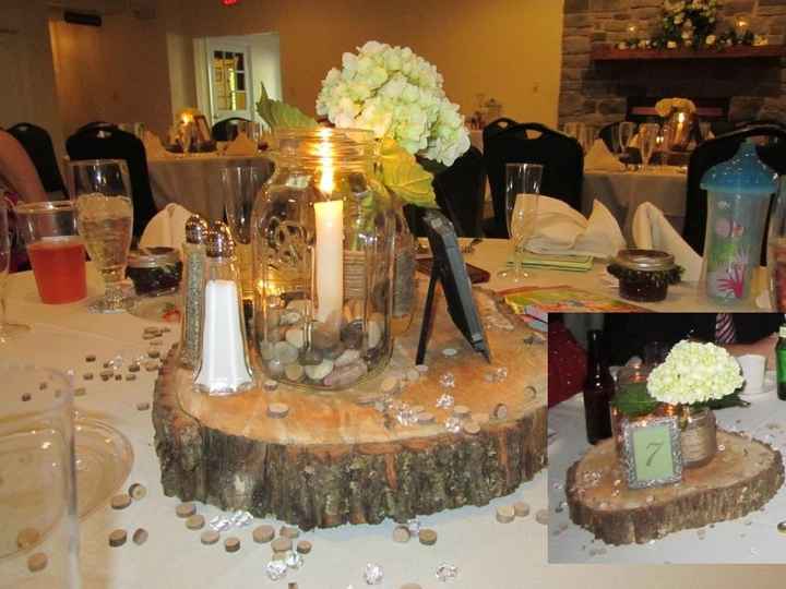 Help!! Wood slabs for cake stand and centerpieces!