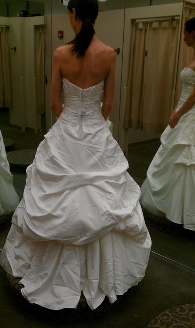dress is "finished"