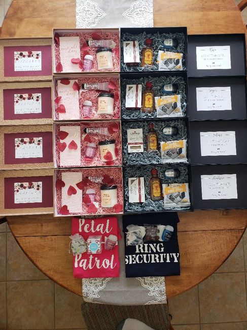 Bridal party gift boxes 3