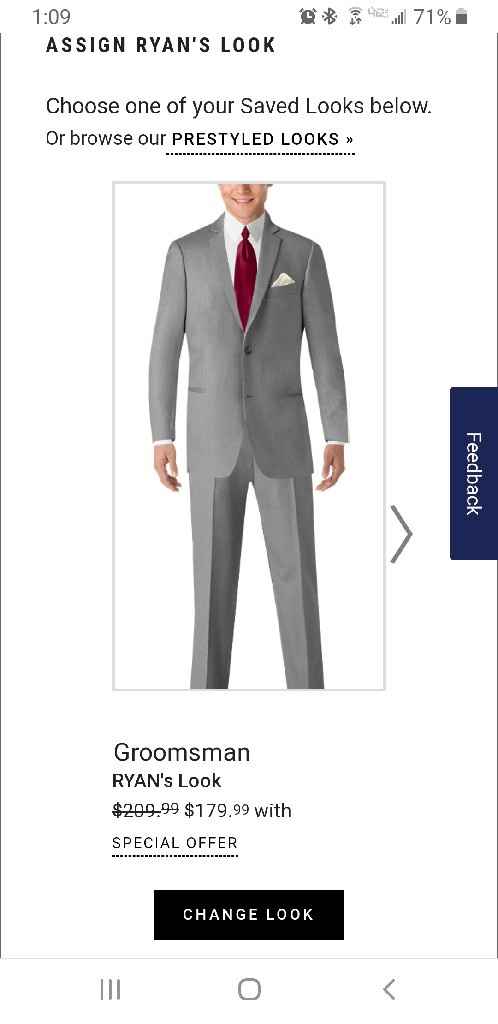 Fh/ groomsmen tux - 1