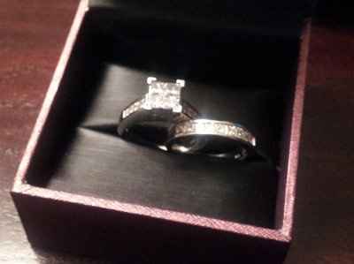 Let me see your ring! WITH the band(s)!