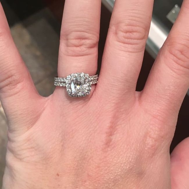 Let me see your...wedding bands!