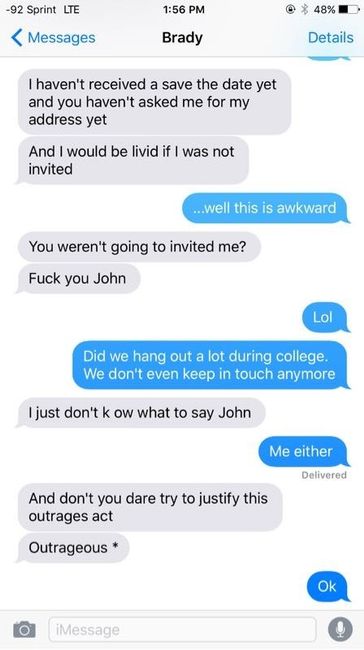 Does anyone else find this rude or have experienced something similar?