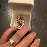 What is/was your something blue, something borrowed, something old and something new? - 1