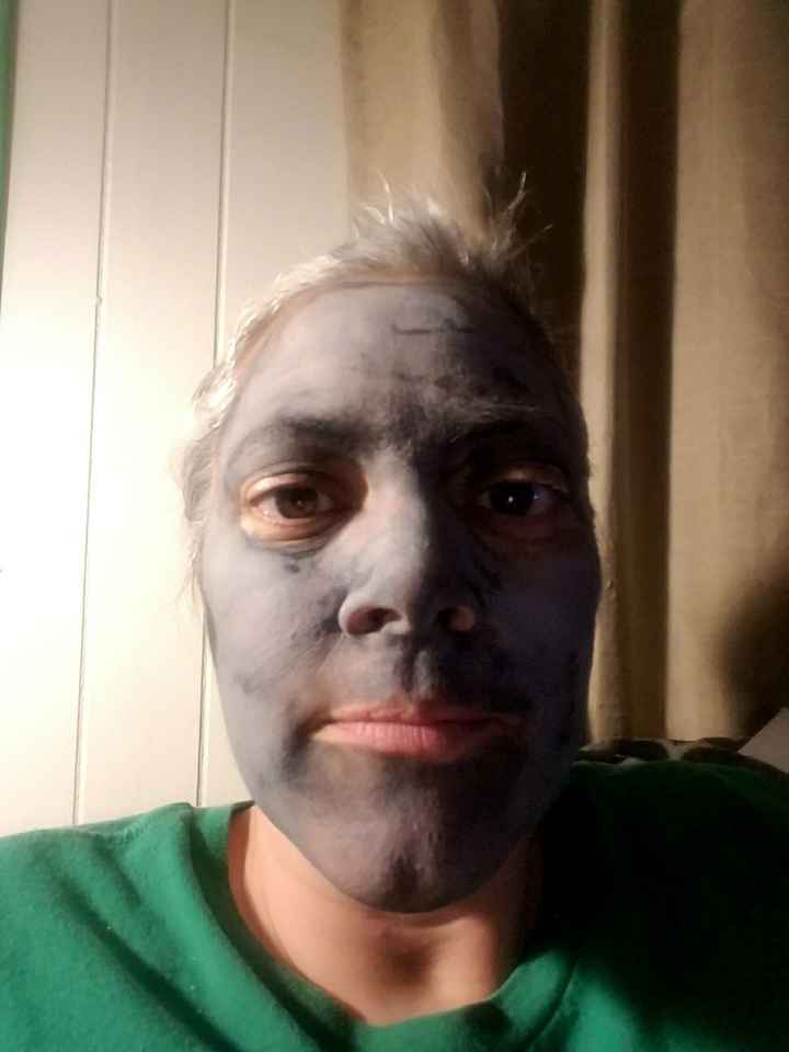 Tanning and mask
