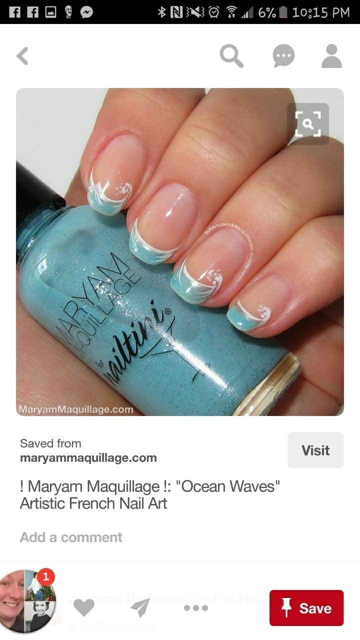 Nails for the big day!