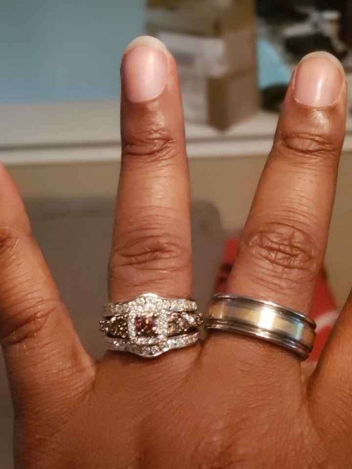 Finally got a wedding band! Show me yours :) - 1