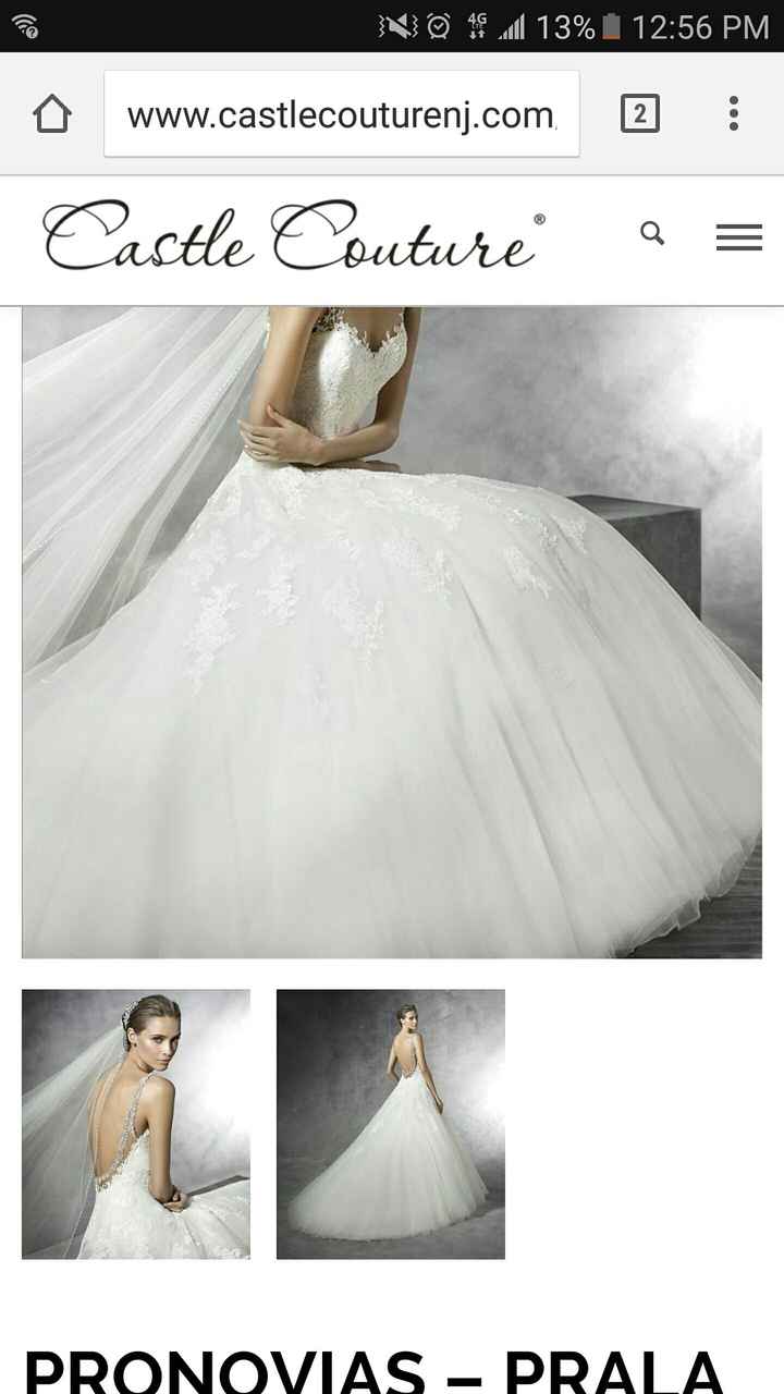 Wedding dress serial number?