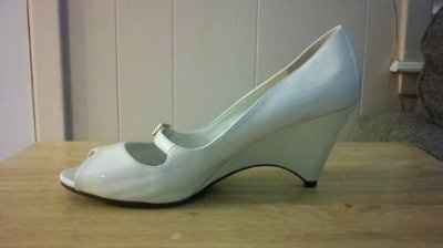 Help me with my DIY glitter shoes! (pic attached)