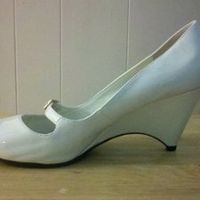 Help me with my DIY glitter shoes! (pic attached)