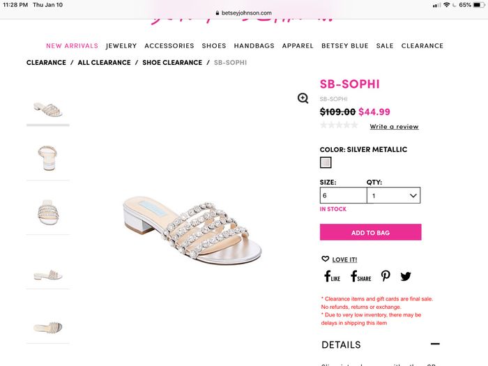 Betsey Johnson flats